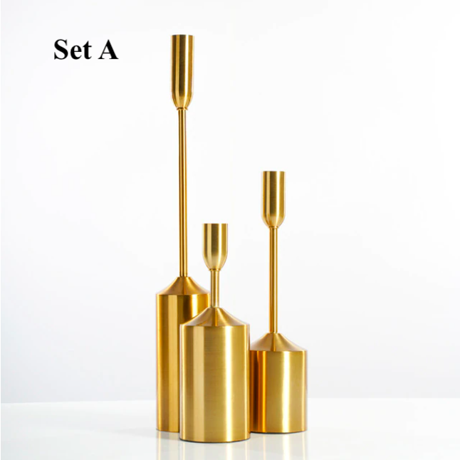 Gold Candle Holders