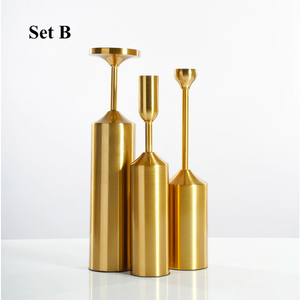 Gold Candle Holders