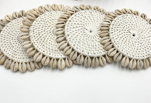 Cowrie Shell Coasters