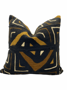 “JUAH” Mudcloth Pillow Cover