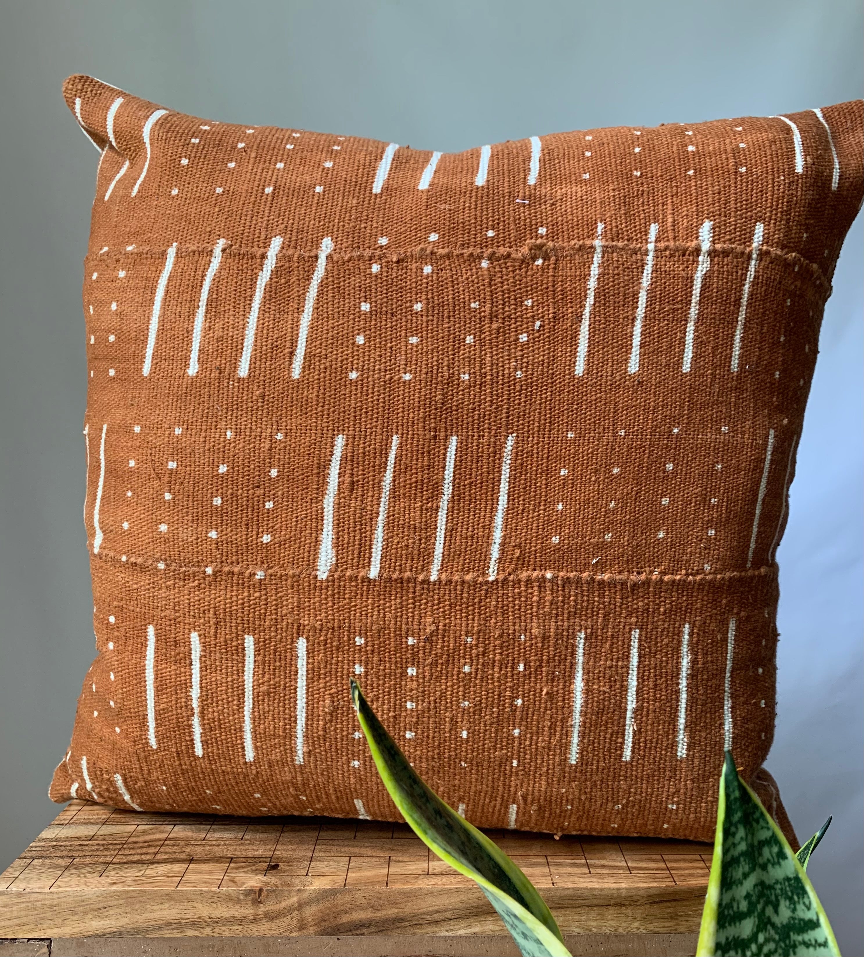 "AWA" Mudcloth Pillow Cover