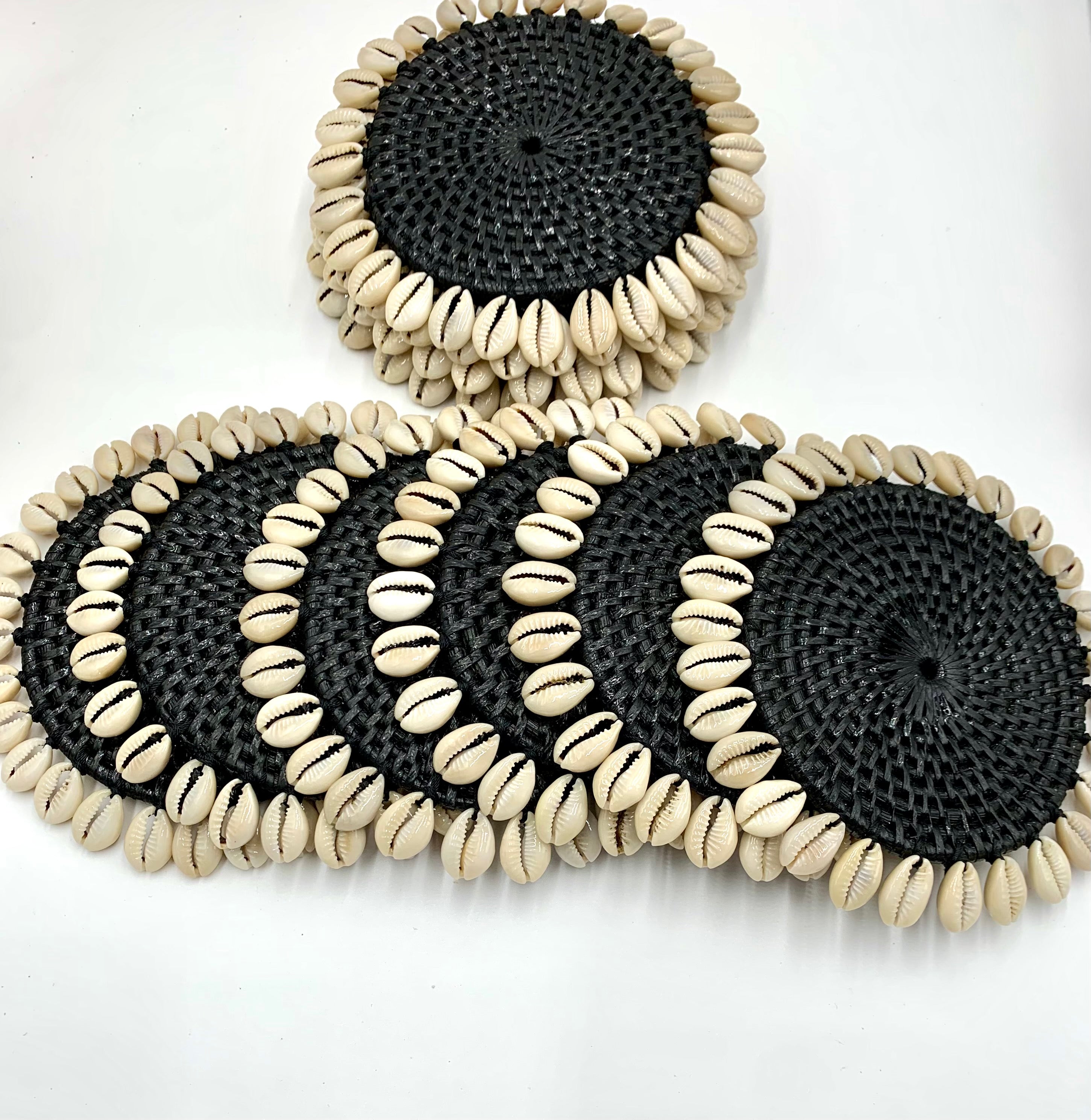 Cowrie Shell Coasters